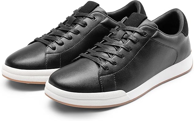 Men's Casual Dress Sneakers Business Shoes Lace-up Flexible Fashion Sneakers