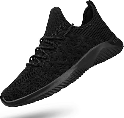 Mens Slip On Walking Shoes Lightweight Breathable Non Slip Running Shoes Comfortable Fashion Sneakers for Men
